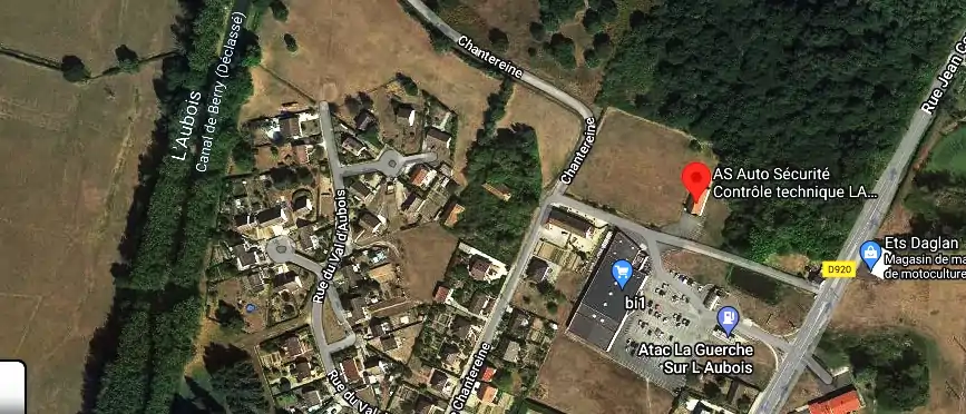 Prix contrôle technique à LA GUERCHE SUR L`AUBOIS